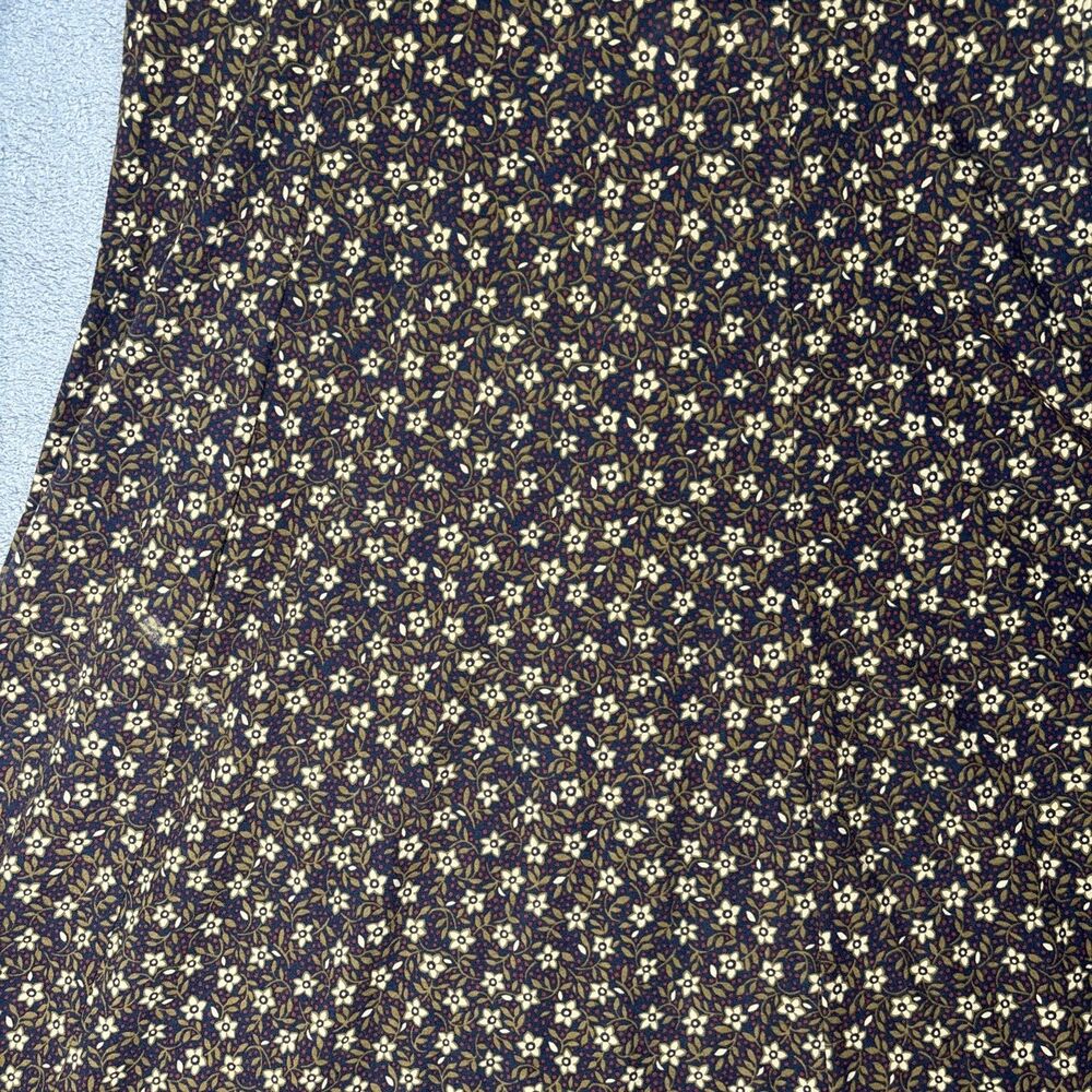 Vintage Aeropostale Womens Maxi Dress L Cotton Cottagecore Goblincore Grunge Y2K - Picture 7 of 13